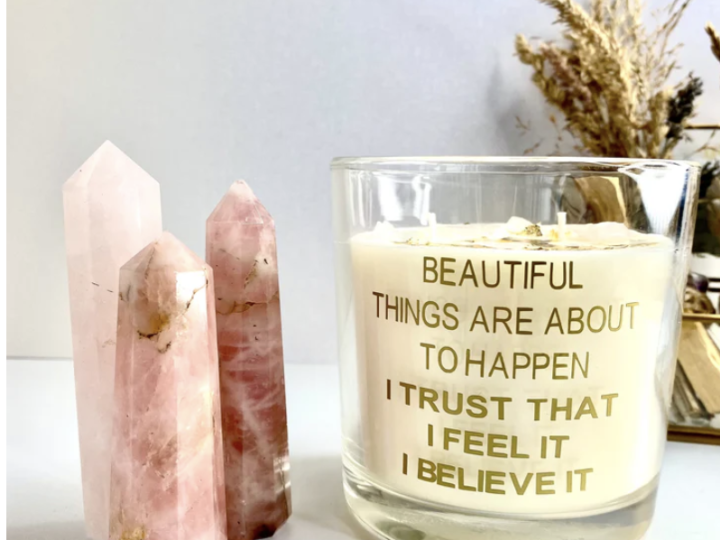 Manifest with Candle Quartz: Enhance Your Boho Lifestyle with Unique Handmade Boho Jewellery